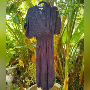 Ripcurl Jumpsuit, size XS blue and white dolman sleeve
